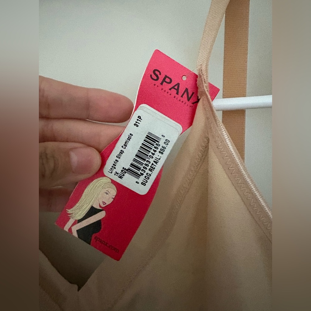 SPANX Nude Beige Shaping Camisole NWT Size 1X - Picture 6 of 7